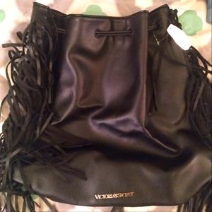 Victoria's Secret fringe backpack/bag